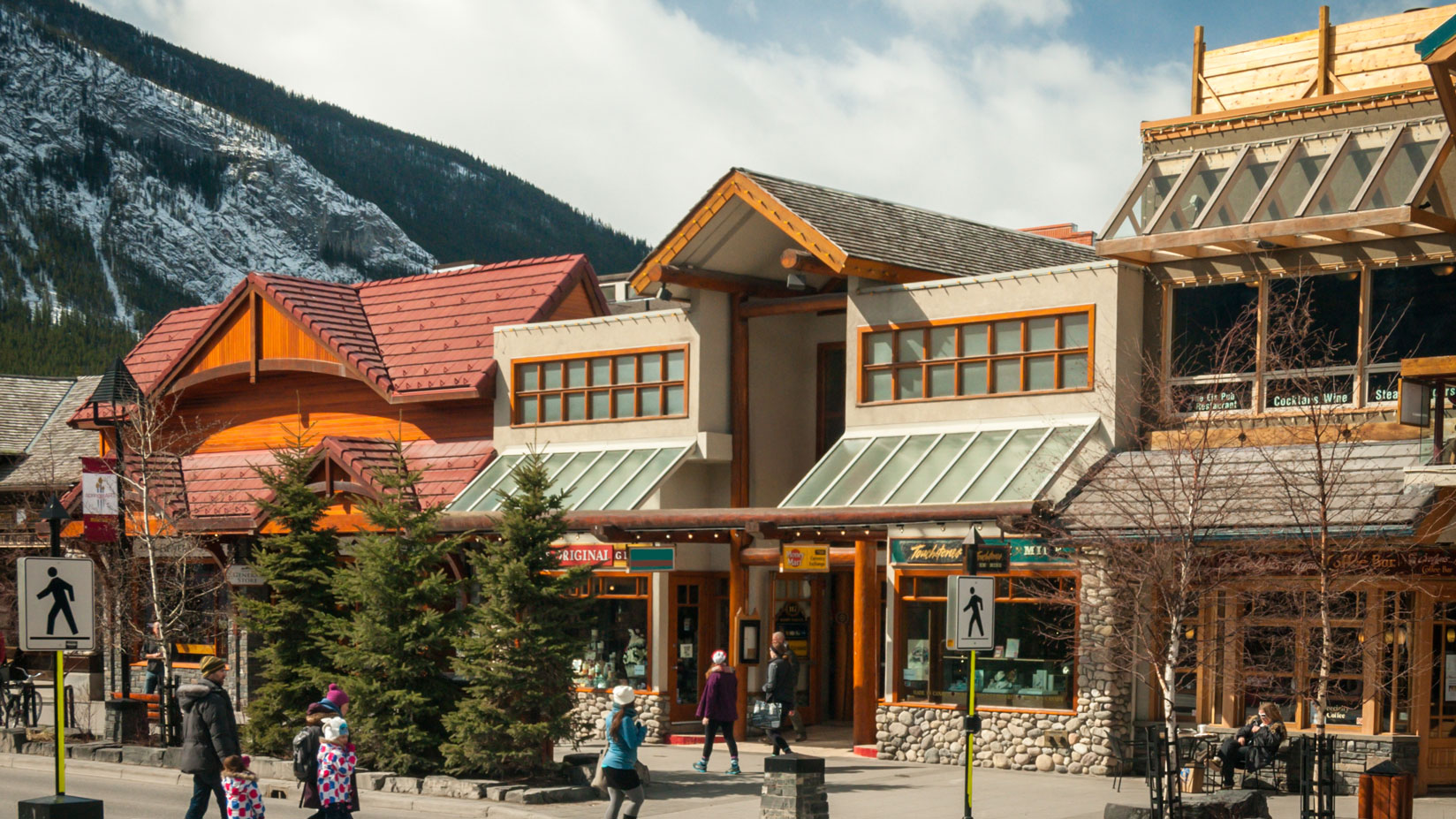Chustas Mall Banff Avenue